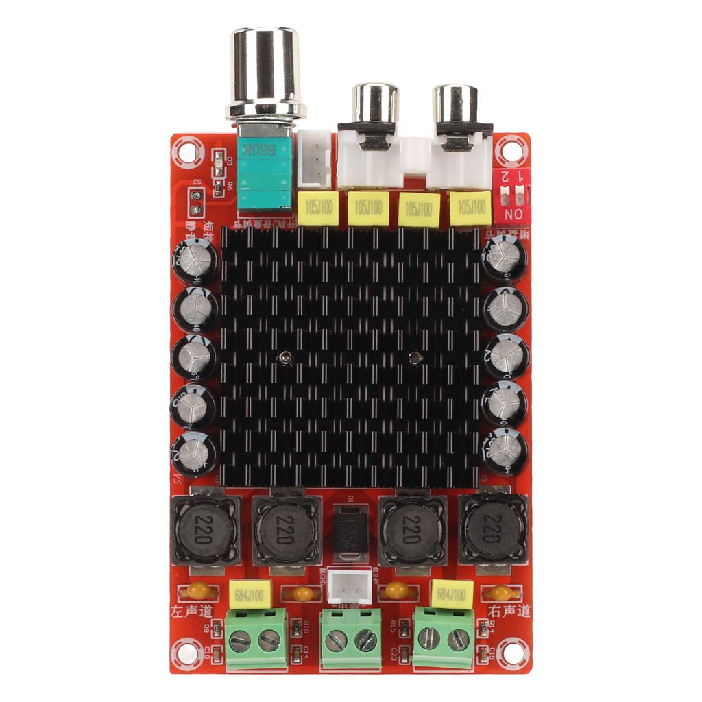 Digital Amplifier Board Professional 100W+100W Dual Channel Class D Sound Amplifier Module for DIY Sound System