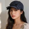 Adjustable Leopard Print Bow Baseball Cap Sunshade American Style Casquette Y2K Peaked Hat  Sports