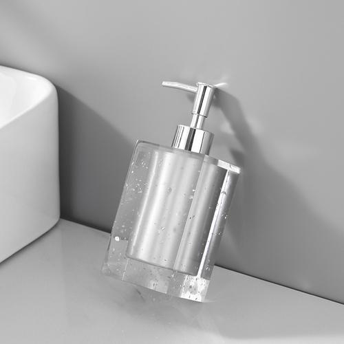 Modern Glass Emulsion Bottle Color Soap Liquid Container Household Makeup Remover Shampoo Collection Bottle Bathroom Accessories