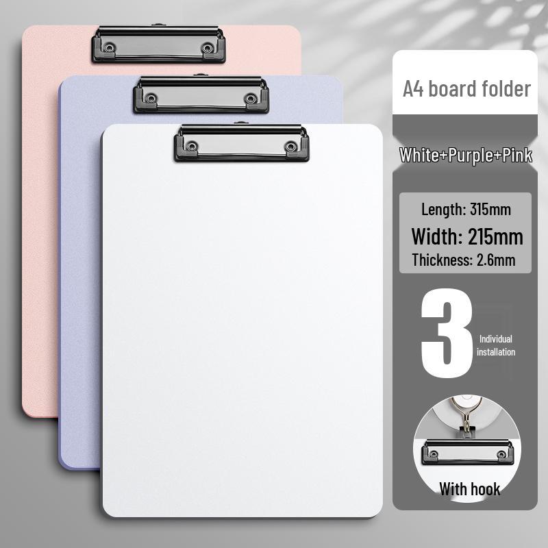 Exam Writing Board: A4 Clipboard Pad for School Tests