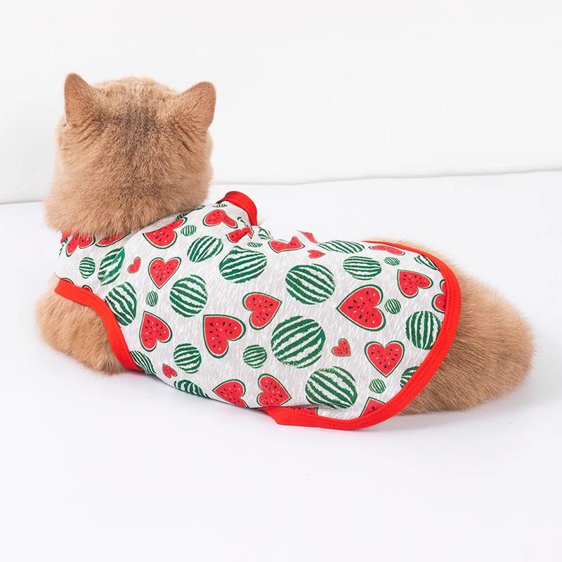 Summer Thin Breathable Vest for Small Dogs & Cats (Bichon, Pomeranian, Teddy) - Anti-Hair Loss