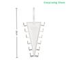[CL]Double Sided 12 Hooks Storage Rack V Shaped Baseball Cap Holder Belt Hat Scarf Organizer Hooks Wardrobe Space Saving Rack