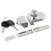 Door Lock Glass Cabinet Display For 5-8mm Thick Glass