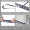 1pc 93cm New Door Seal Strip Flexible Anti Collision Door Draft Stopper Soundproof Window Weather Stripping Window