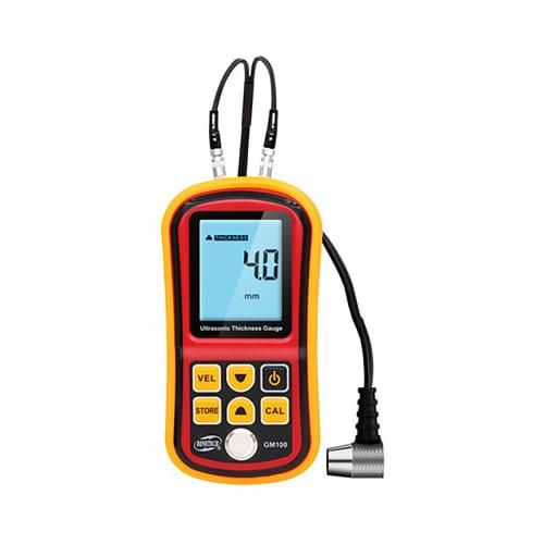 GM100 Ultrasonic Thickness Gauge, High-Precision, Thickness Measurement Instrument for Various Materials, Measures Thickness from 1.2mm To 225mm, Ligh