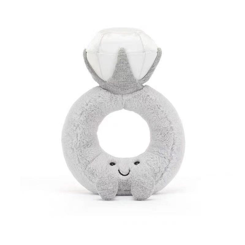 JC Handheld Plush Flower Doll Bouquet for Proposals, Confessions, Weddings, and Parties