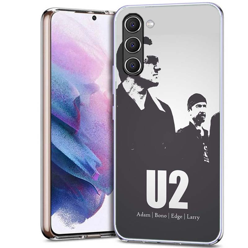 Band U2 Phone Case for Samsung A54 A14 A24 A34 A17 A37 A57 A55 A35 A25 A15 A13 A23 A33 A53 A07 A05S A04S A03 A73 Galaxy Note 20