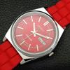 REFURBISHED VINTAGE SEIKO 5 AUTOMATIC 6309A JAPAN MENS RED DIAL WATCH a434692-2