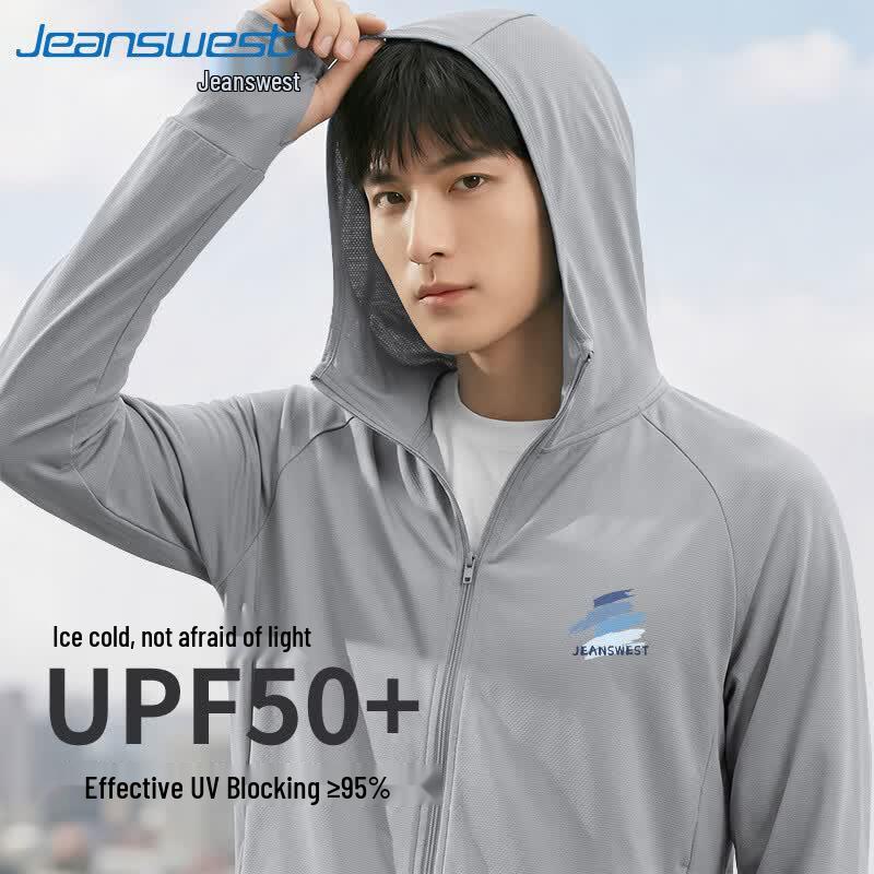 Jeanswest Men s UPF50+ Ice Silk Sun Protection Hoodie XXL