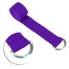 with Metal D Ring Buckle Adjustable Stretch Strap 183*3.8cm Fitness Belt  Sports Stretching