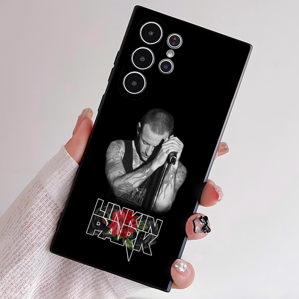 Band L-Linkin P-Park Cool Phone Case For Samsung S Series S21 S22 S23 S24 S25 FE Plus Ultra TPU Soft To Skin-friendly Case
