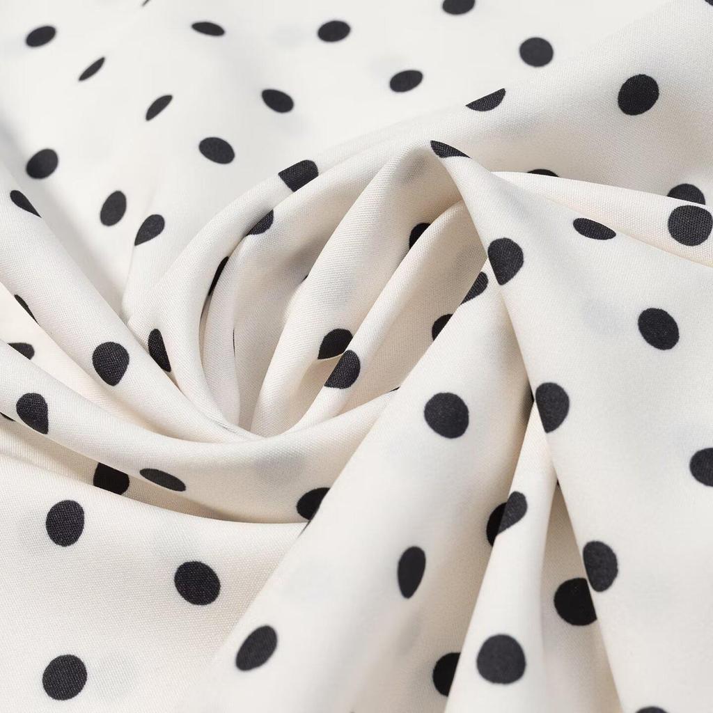 2026 Spring European & American Style Polka Dot Camisole & Skirt Set