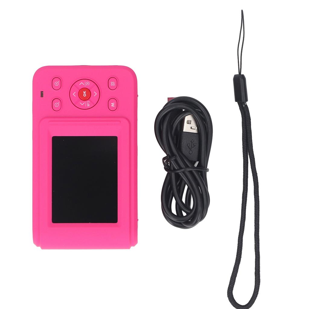 Digital Camera 72MP 2.5K Video Output Dual Screen Compact Camera 16X Zoom Autofocus Selfie Camera for Travel Gatherings