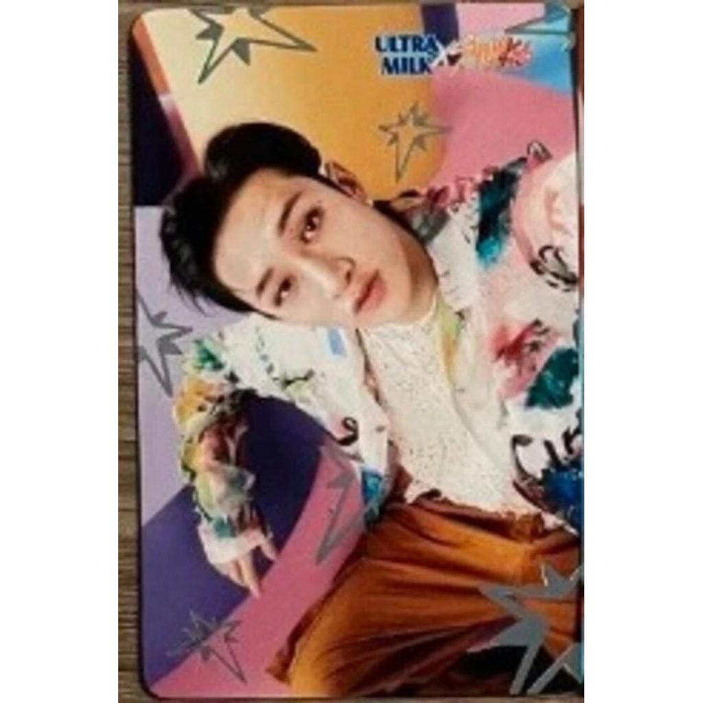 STRAY KIDS ULTRA MILK OFFICIAL Photo Card INDONESIA ROCK STAR STAR HOLOGRAM