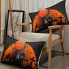 Halloween Skull Personality Pattern Sheet Three-Piece Digital Printing Bedding Set Children Adult