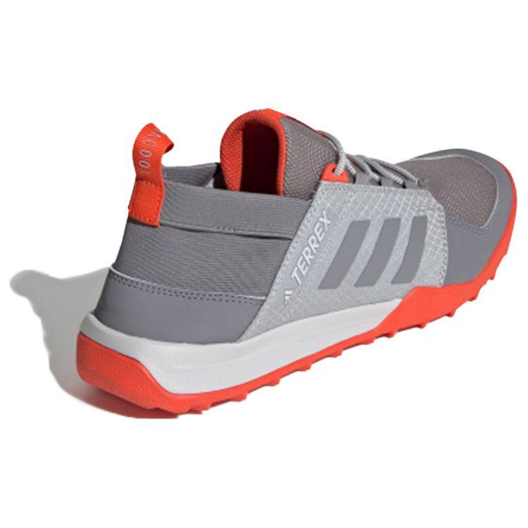 Adidas Terrex CC Daroga Casual Versatile Non-Slip Durable Breathable Low-Top Outdoor Functional Shoes Men Shoes Gray Orange BC0983