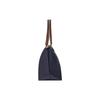 LONGCHAMP Le Pliage Canvas Leather Shoulder Bag Large Women's Marine Blue (Unisex) Shoulder Bags 1899089P68
