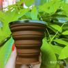 Silicone Ultra-thin Portable Folding Cup for Outdoor and Travel Use
