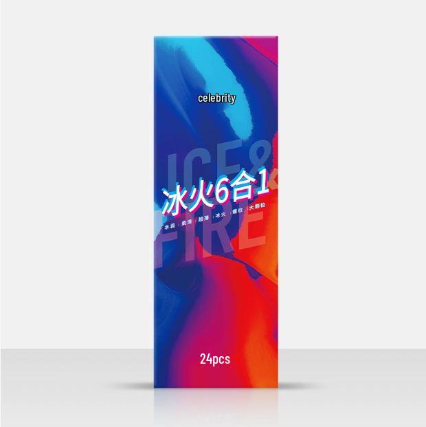 Celebrity Ultra-Thin Dynamic Threaded Condoms: Smooth, Liquid Lubricated, 0.02mm for Stylish, Enhanced Experience.