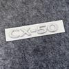 3D ABS CX-4 CX-5 Car Letter Badge Logo QHRUE Trunk Decorative Sticker For Mazda 2 3 6 CX50 CX60 CX30 CX7 CX90  Demio black Accessories