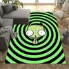 Zombie Invasion Floor Mat Perfect for Playrooms Bedrooms Balcony Study room Anti-slip Rug Anime Office Decor Wedding Party Gift