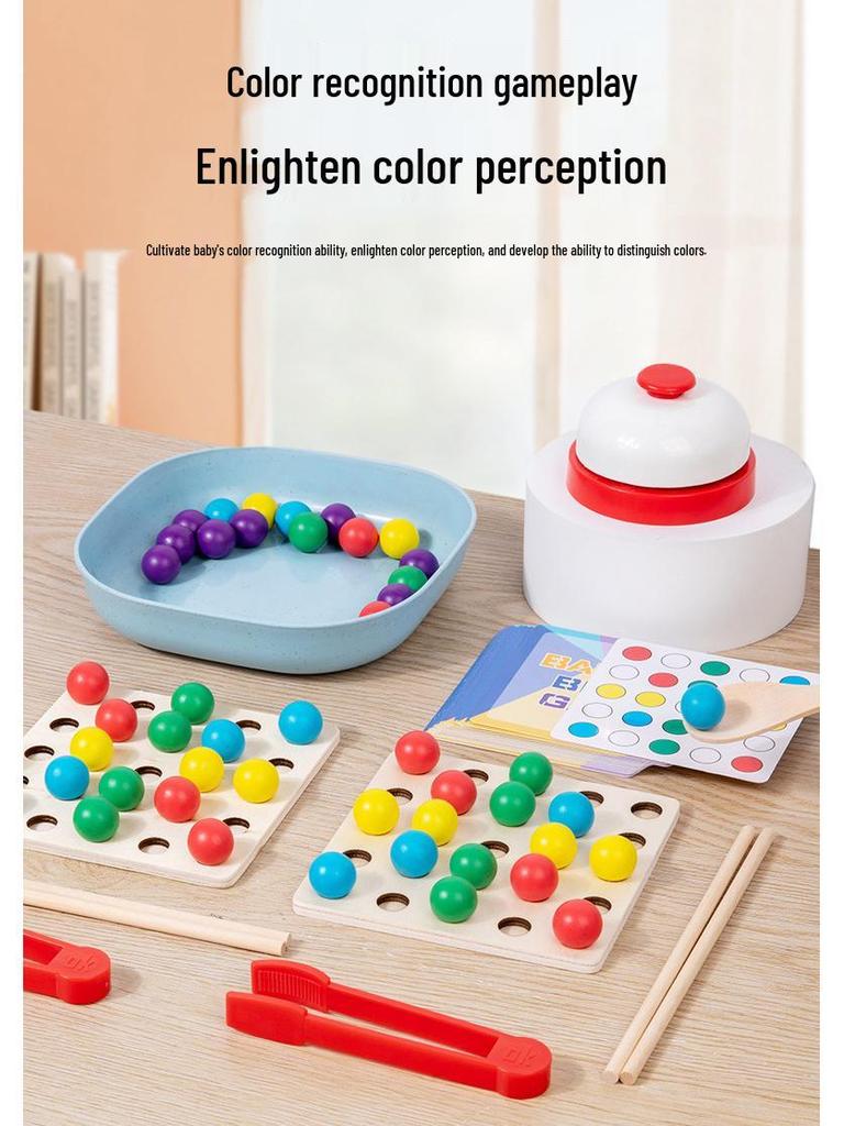 Beaded Clip Battle Toy: Parent-Child Interactive Game for Focus and Logical Thinking