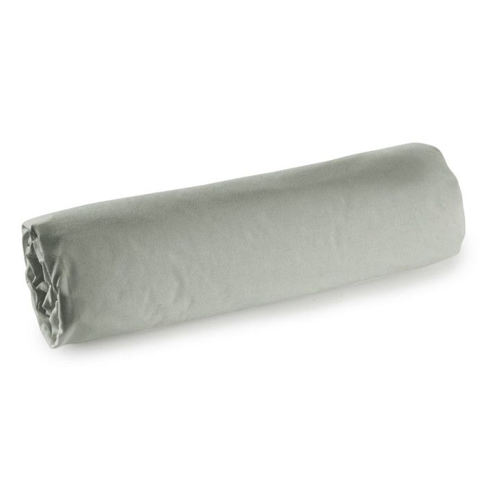 Drap housse percale "Julian" avec bonnet 35 cm toutes dimensions Coton Pur - Julian Ardoise - 140 x 190 cm bonnet de 35 cm