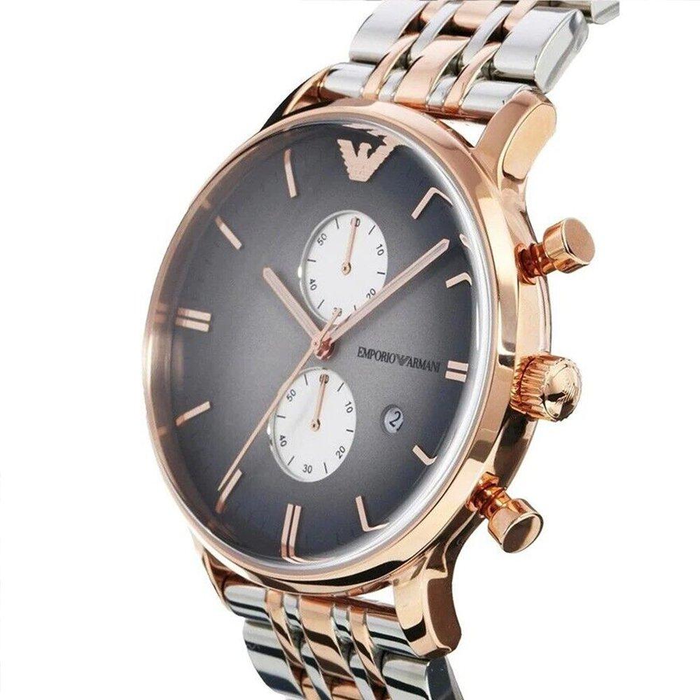 Emporio Armani AR1721 Men's Gianni Watch Two Tone