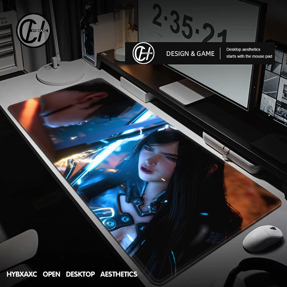 Stellar Blade Mouse Pad Keyboard Mouse Stitch Mouse PadGaming AccessoriesLong Desk MatsPc Parts Xxl90x40cm