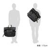 2WAY BAG 061406 CORDURA DOBBY 305D BLACK [Assobu]