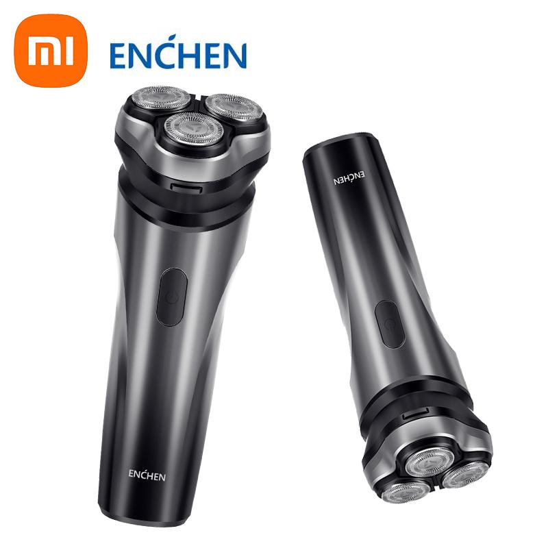 Электробритва Xiaomi ENCHEN BlackStone Max роторная 3D триммер для волос и бороды чёрный