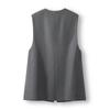 Syboshe Women's V-Neck Single-Button Vest