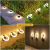 Waterproof Solar Garden Lights for Outdoor Balcony Decoration - Night Stairway and Step Atmosphere Lighting