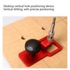 Heavy Duty Aluminum Alloy Hole Puncher Space Saving Fit for Office School Woodworking Projects Ergonomic Handle Design