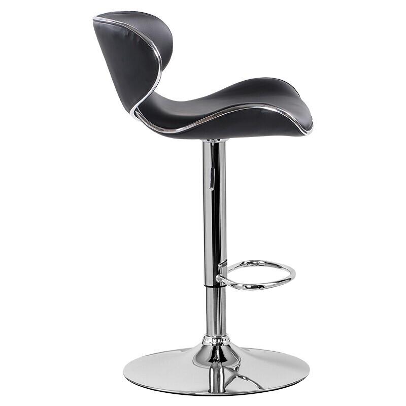Adjustable PU Leather Butterfly Bar Stool