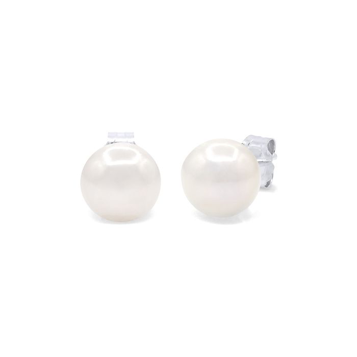Boucles d'oreilles - PEARLS & COLORS - Pearls & Colors - Perle d'eau douce 7-8 mm - Argent 925 - Qualité AAA+
