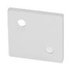 5Pcs   End   Double Slots Aluminum Alloy Cover Plate for Industrial  S Fixing