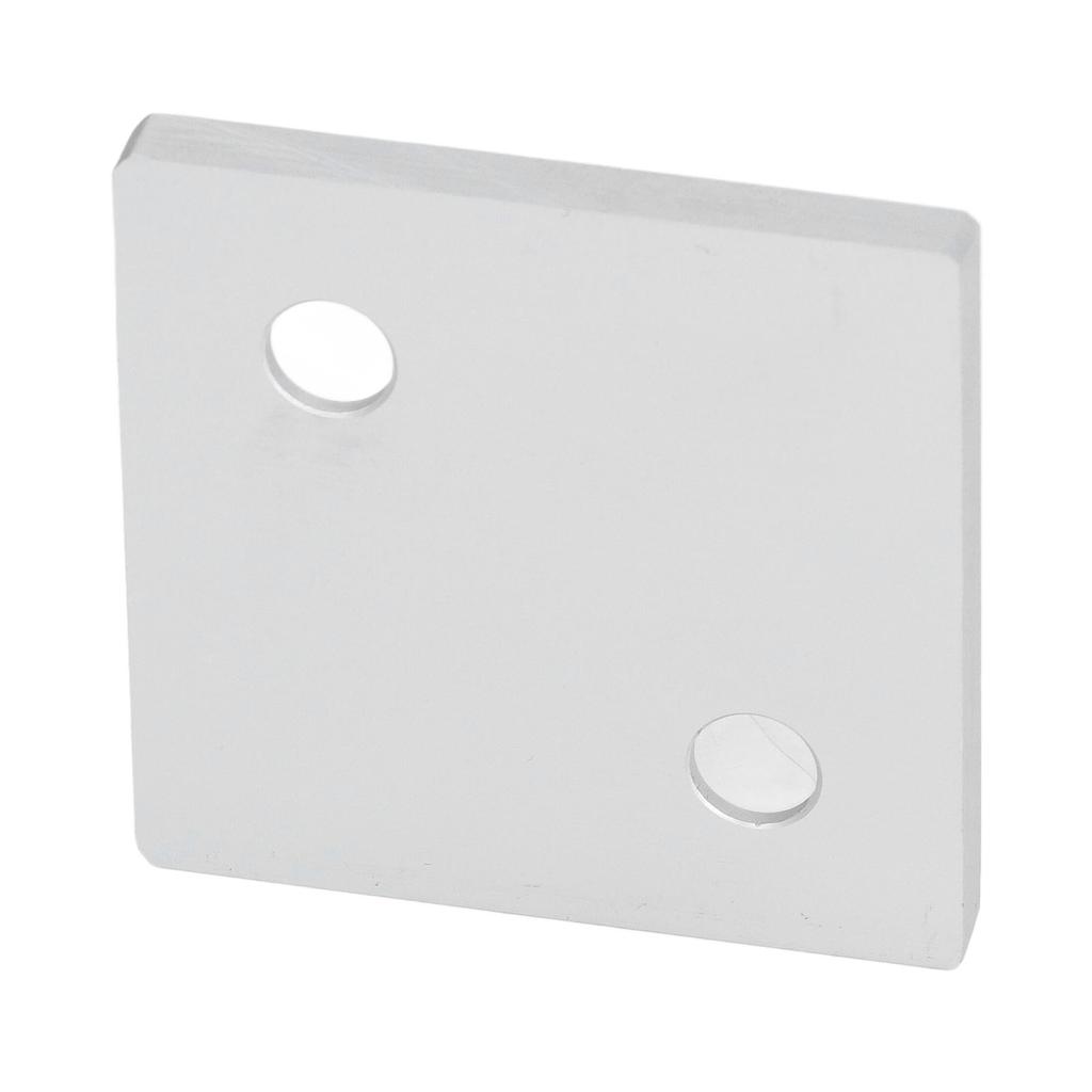 5Pcs End Double Slots Aluminum Alloy Cover Plate for Industrial S Fixing