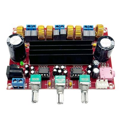 XH-M139 Digital Subwoofer Power Amplifier Board 3 Sound Channels 2.1 Channel Audio Amplifier Board Energy Saving Pure HiFi Music