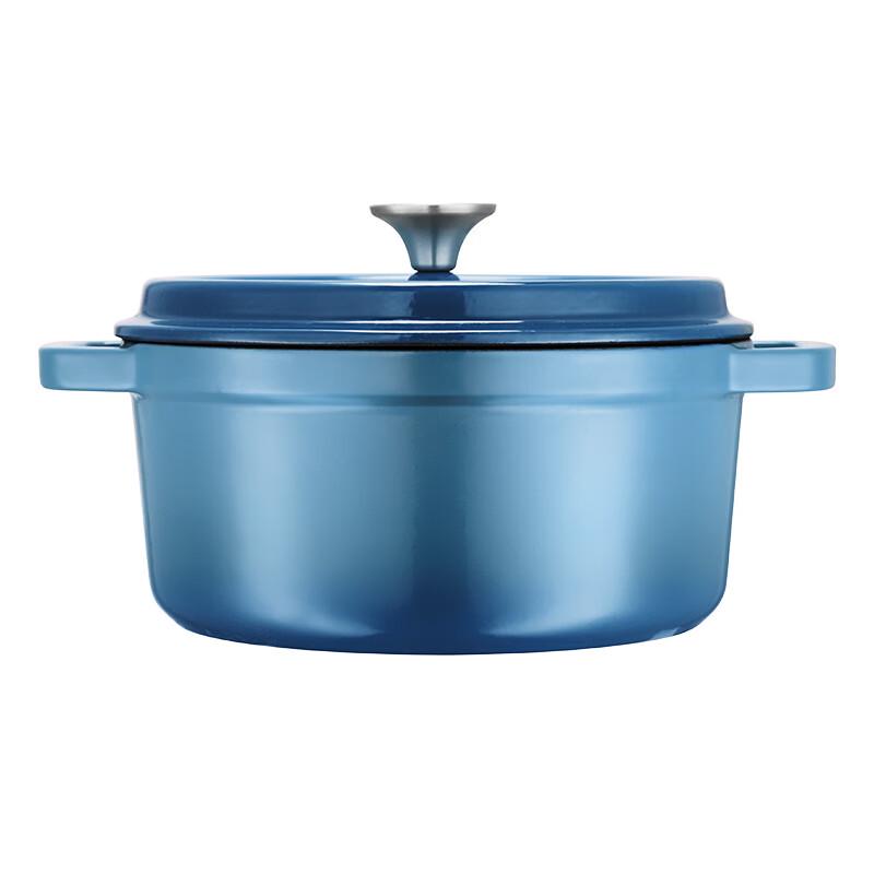 COOKER KING Enamel Cast Iron Soup Pot