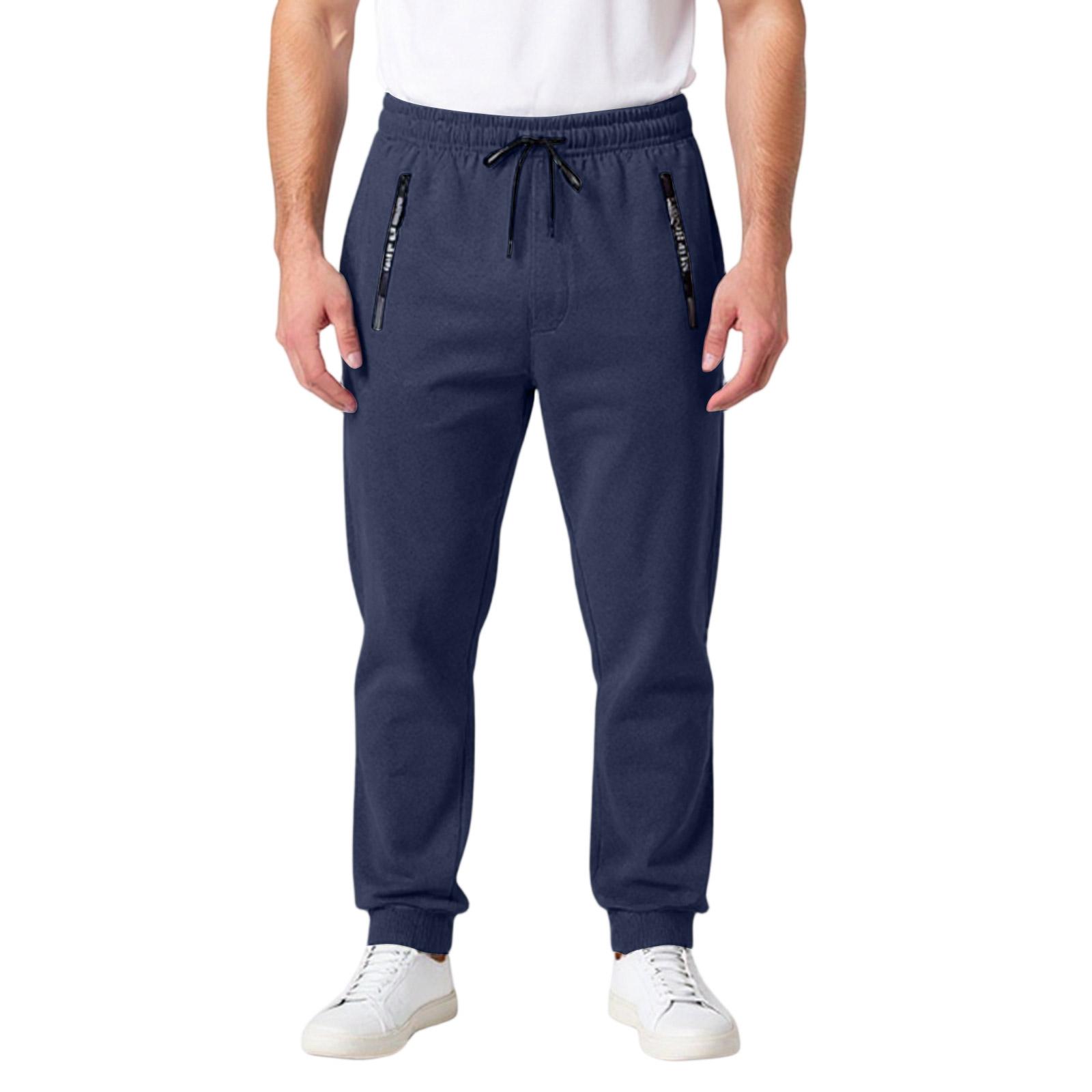 

Men s Sports Pants, Casual Pants, Outdoor Pants XL Темно-синій