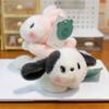 Milk puff palm doll child sleeping companion throw pillow animal plush toy doll