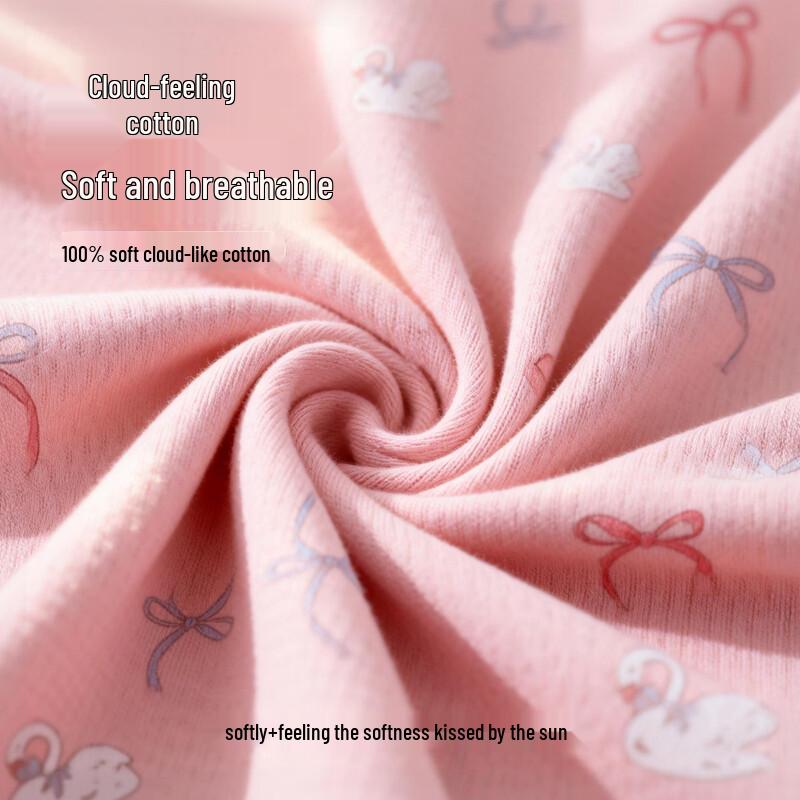 Girls' 100% Cotton Pajama Set