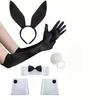 Rabbit Ears Suit Headband Bunny Headband Easter Party Halloween Prom Headbuckle