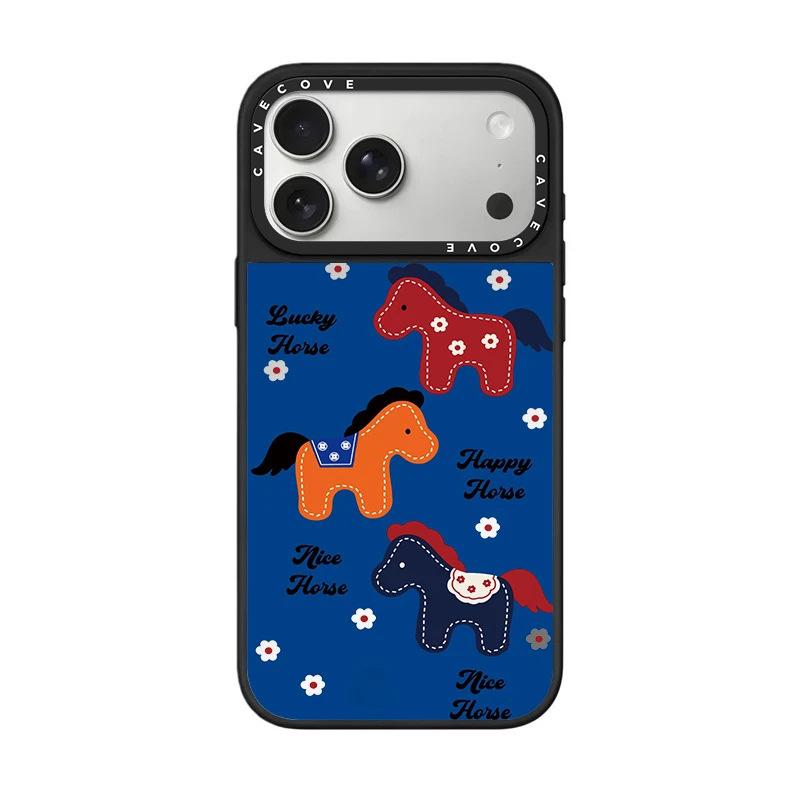 Heart Rose Horse MagSafe Case for iPhone 17 Pro Max 16 Pro Max iPhone 16 Plus