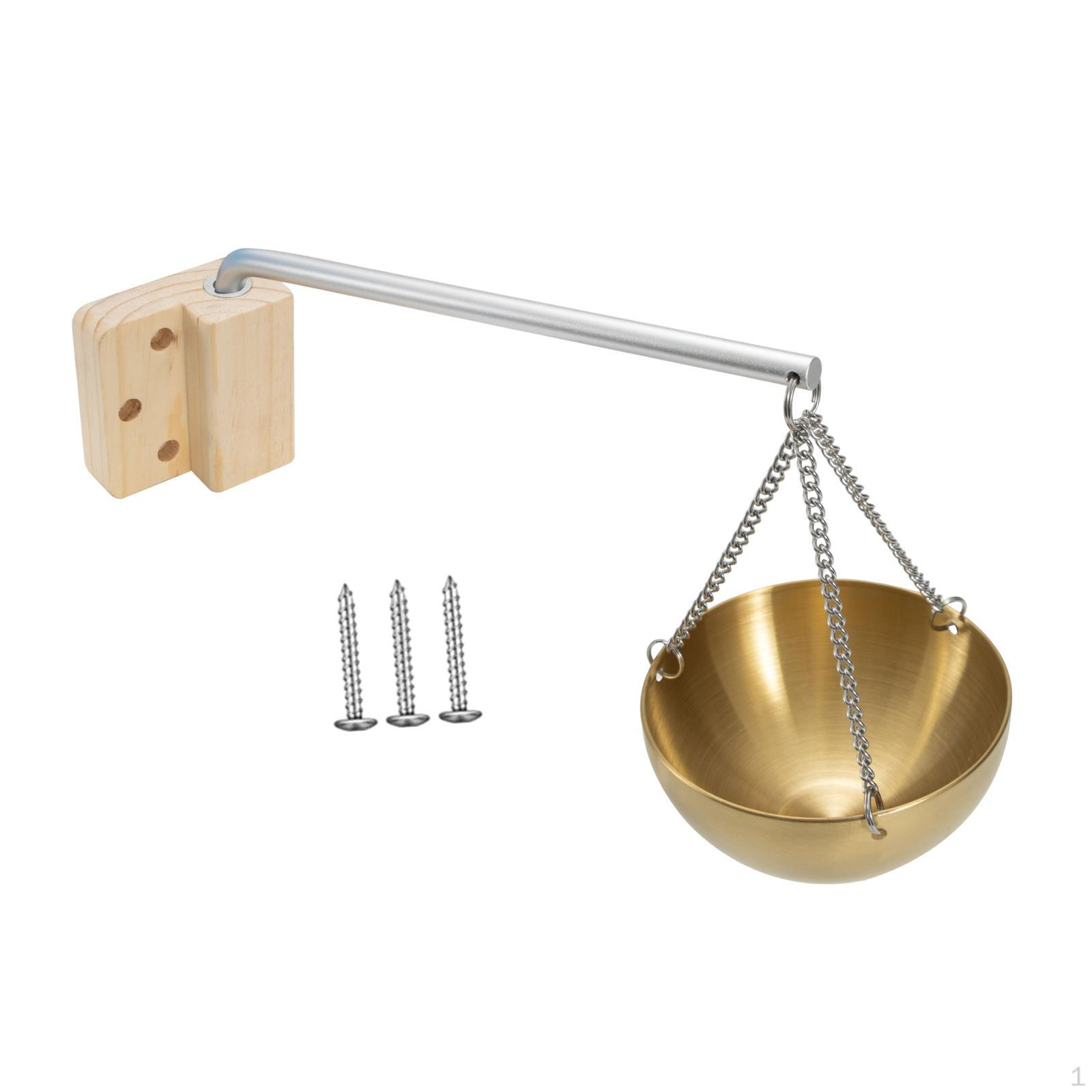 

Чаша для сауны из нержавеющей стали с поворотным кронштейном, необходимая чаша, диффузор аромата для