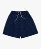 Nainneoscheu Flower Turn-Up Shorts_Blue