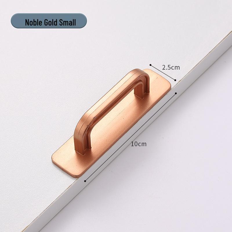 Schiebetür- und Fenstergriff ohne Bohren für Kleiderschränke, Schubladen und Schränke - Einfaches Aufputzdesign