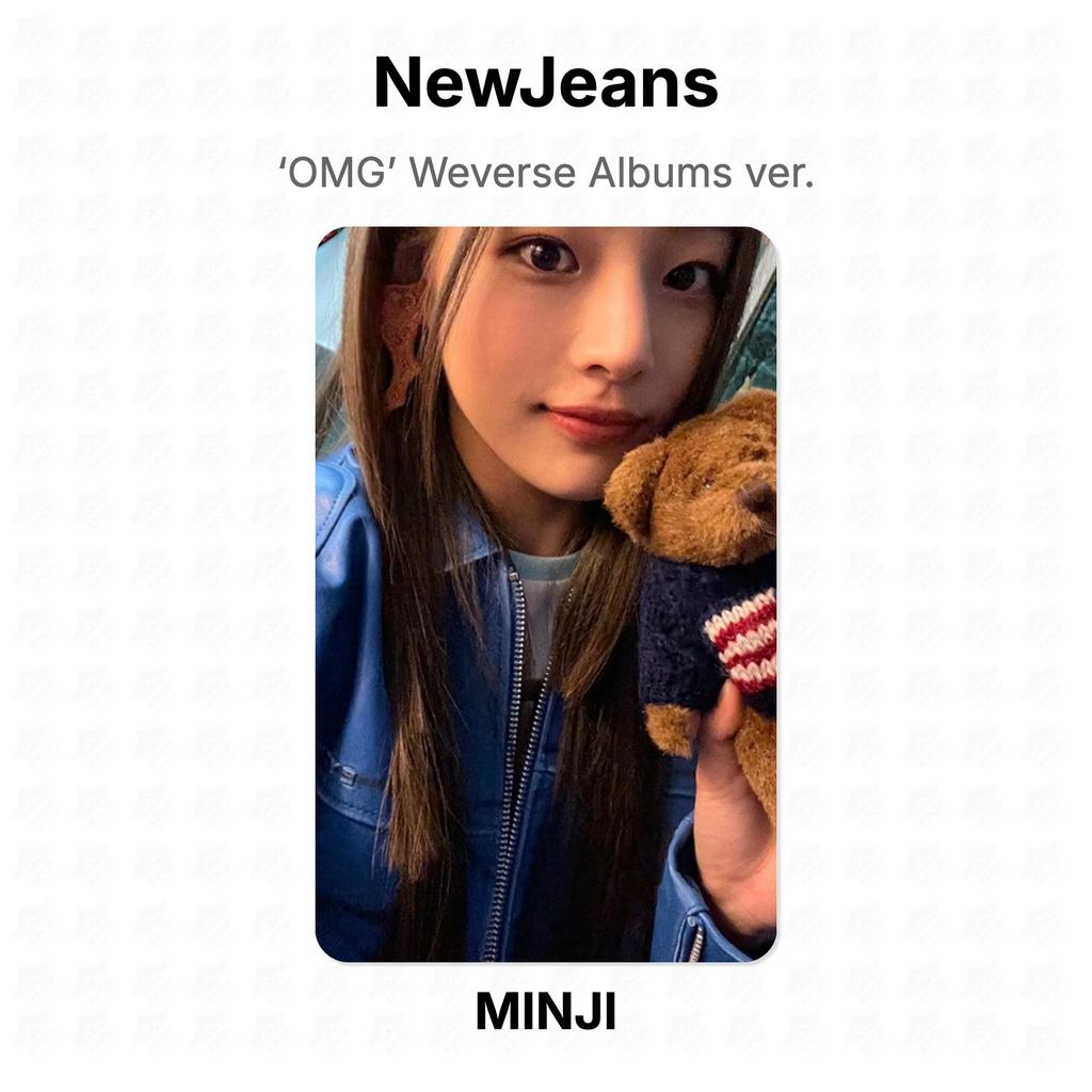NewJeans ‘OMG’ Weverse Albums ver. Fototessera ufficiale
