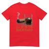 Ill Be In The Backyard Funny Cigar And Bourbon Lovers TShirt